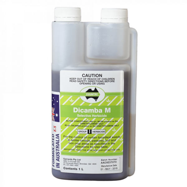 Country Dicamba M Selective Herbicide 1 litre