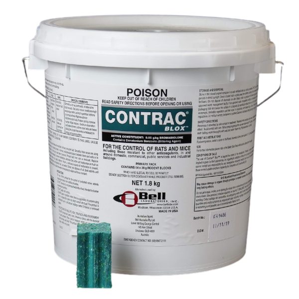Contrac Blox 1.8kg for Rats and Mice