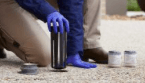 Trelona ATBS in-ground sleeve. Retrofit other brand of termite station or insert in concrete.