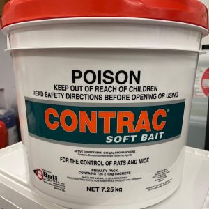 Contrac Soft 7.25kg - Rodent Bait for Rats and Mice